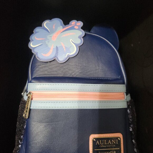 Loungefly RARE Aulani Hibiscus Backpack and Wallet main image 5
